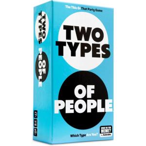 imageWHAT DO YOU MEME Two Types of People by Relatable One of Our Goto Party Games for Adults Perfect Option for Board Games for Adults Includes 300 Type Cards 1 Guessers Paddle 7 Answer Paddles