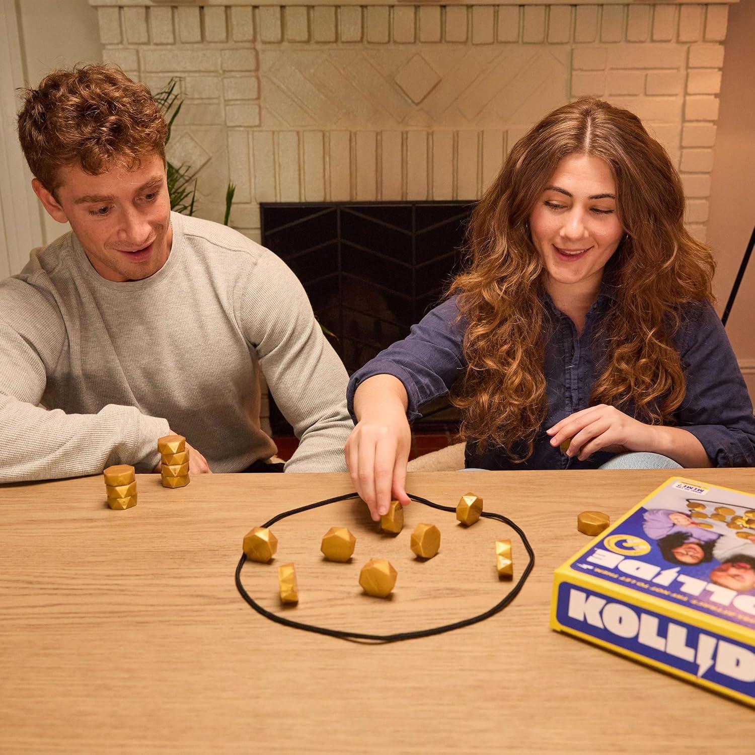 imageKollide by Relatable Exciting Magnetic Game for Family Game Night Fun 2 Player Games for Kids Includes 1 Rope 20 Magnets ampamp Carrying BagKollide