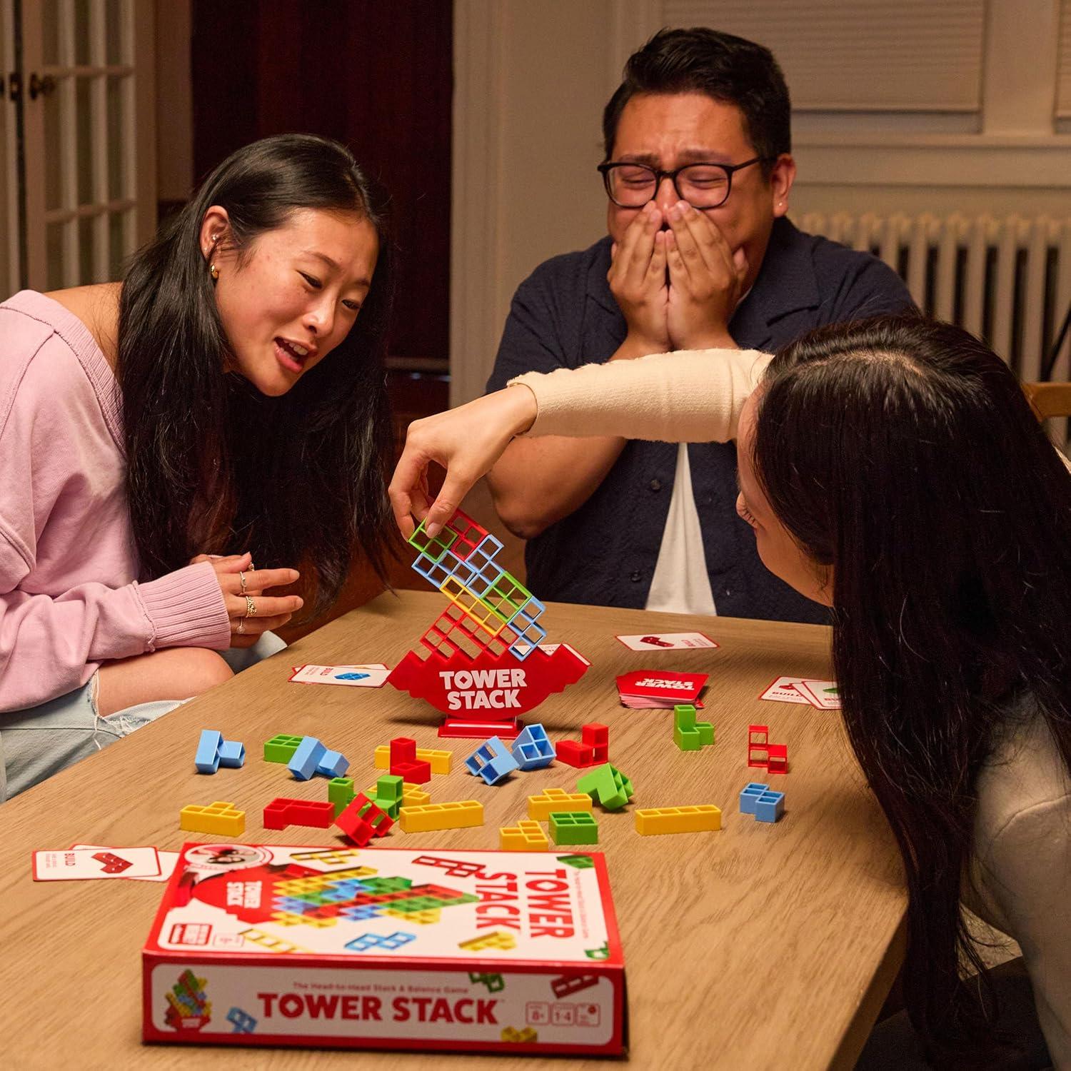 imageKollide by Relatable Exciting Magnetic Game for Family Game Night Fun 2 Player Games for Kids Includes 1 Rope 20 Magnets ampamp Carrying BagTower Stack