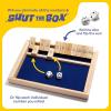 imageShut The Box by Relatable The Classic Choice for Tabletop Games Math Games Board Games for Kids and Adults and Strategy Games Includes 2 Dice 1 Wooden Box 1 Scorepad and Instructions