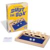 imageShut The Box by Relatable The Classic Choice for Tabletop Games Math Games Board Games for Kids and Adults and Strategy Games Includes 2 Dice 1 Wooden Box 1 Scorepad and Instructions