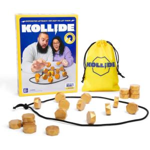 imageKollide by Relatable Exciting Magnetic Game for Family Game Night Fun 2 Player Games for Kids Includes 1 Rope 20 Magnets ampamp Carrying BagKollide