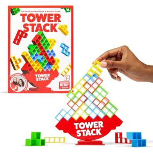 imageKollide by Relatable Exciting Magnetic Game for Family Game Night Fun 2 Player Games for Kids Includes 1 Rope 20 Magnets ampamp Carrying BagTower Stack