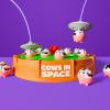imageWHAT DO YOU MEME Cows in Space by Relatable A KidFriendly Extraterrestrial Fun Game for Ages 6 2 Player Space Game with 2 UFO Headbands Spinning Base 21 Cows ampamp Instructions