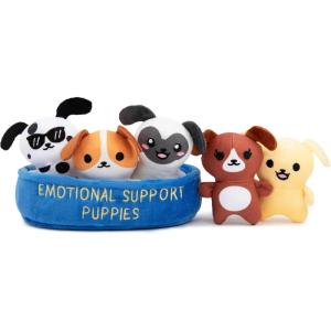 imagePopTarts Emotional Support by Relatable SnackInspired Pals Full of BiteSized Plushies and Cute Stuff Unexpected Funny Gifts for Loved Ones Includes 5 Plush Pals with Plush BoxPuppies