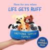 imageEmotional Support Advent Calendar by Relatable Includes Mini Plush Toys and Ornaments Fun Holiday Gift and Stocking Stuffer for Loved Ones of All Ages Includes 24 Ornaments in Countdown CalendarPuppies