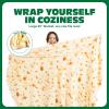 imageCozy Concepts Co Burrito Comfort Blanket by Relatable Super Soft Plush Throw for Teens and Kids A Cozy Dorm Room Essential Fun Back to School Stuff ampamp Perfect Comfort Gift for StudentsBurrito