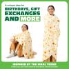 imageCozy Concepts Co Burrito Comfort Blanket by Relatable Super Soft Plush Throw for Teens and Kids A Cozy Dorm Room Essential Fun Back to School Stuff ampamp Perfect Comfort Gift for StudentsBurrito
