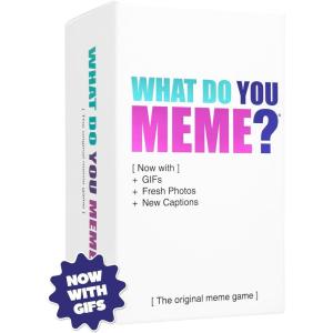 imageWHAT DO YOU MEME Holiday Family Edition by Relatable Holiday Games Travel Pack Christmas Party Game Includes 30 Photo Cards and 120 Caption CardsCore Game New