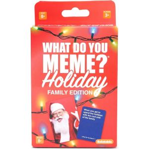 imageWHAT DO YOU MEME Holiday Family Edition by Relatable Holiday Games Travel Pack Christmas Party Game Includes 30 Photo Cards and 120 Caption CardsHoliday Expansion Pack
