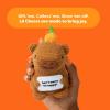 imageLil Cheers Capybara by Relatable The Uplifting Crochet Plush Friends Spreading Good Vibes Perfect Plushies and Stuffed Animals to Gift for Kids and Adults Includes 1 Capybara Plush
