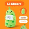 imageLil Cheers Pickle by Relatable The Uplifting Plush Friends Spreading Good Vibes Perfect Plushies and Stuffed Animals for Kids and Adults Includes 1 Pickle Plush