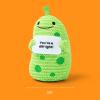 imageLil Cheers Pickle by Relatable The Uplifting Plush Friends Spreading Good Vibes Perfect Plushies and Stuffed Animals for Kids and Adults Includes 1 Pickle Plush