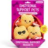 imageWHAT DO YOU MEME Emotional Support Pet Nuggies by Relatable Cuddly Dog Toys and Puppy Essentials Great Gift Ideas for Your Furry Friend Includes 1 Toy