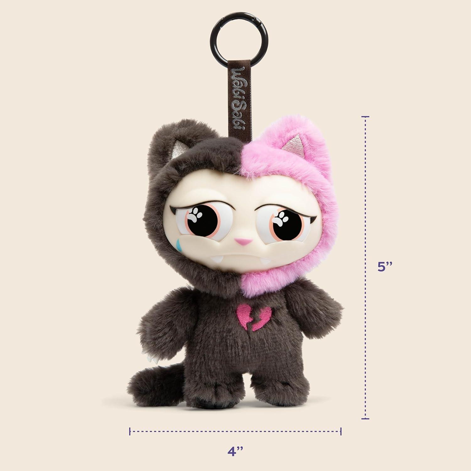 imageWabiSabi Kitty Club Blind Box by Relatable  Soft Collectible Blind Box Figures Plush on a Keychain for Kids Teens and Collectors  Includes 1 Single Mystery Plush