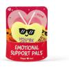 imageEmotional Support VDay Heart Cards by Relatable  The Cute Classroom Valentines for Kids Friendship Gifts or Gifts for Girlfriend  Includes 10 Plushies with 10 Cards