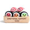 imageEmotional Support Sushi by Relatable  Cuddly Stuffed Animals and Toys Squishy Toys and Plushies Great Gift Ideas for Loved Ones of All Ages  Includes 5 Plushies with Carrying Basket