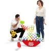 imageGiant Tower Stack by Relatable The Jumbo Block Game Where You Balance Building Blocks  Ultimate Outdoor Games Yard Games for Adults ampamp Family Games Challenge  Ages 8