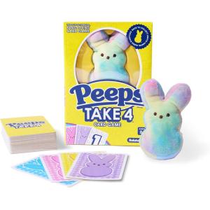 image:imagePeeps Take 4 by Relatable  A Fast Cute Family Card Game Featuring an Exclusive Peeps Plushie