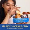 image:imageEmotional Support Dino Nuggies by Relatable Cuddly Stuffed Animals and Dinosaur Toys Great Gift Ideas for Loved Ones of All Ages Includes 5 Dinosaur Plushies with Carrying BasketPuppies