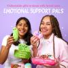 image:imageEmotional Support Dino Nuggies by Relatable Cuddly Stuffed Animals and Dinosaur Toys Great Gift Ideas for Loved Ones of All Ages Includes 5 Dinosaur Plushies with Carrying BasketVday Hearts