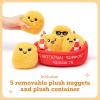 image:imageEmotional Support Dino Nuggies by Relatable Cuddly Stuffed Animals and Dinosaur Toys Great Gift Ideas for Loved Ones of All Ages Includes 5 Dinosaur Plushies with Carrying BasketNuggets