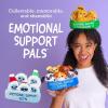 image:imageEmotional Support Dino Nuggies by Relatable Cuddly Stuffed Animals and Dinosaur Toys Great Gift Ideas for Loved Ones of All Ages Includes 5 Dinosaur Plushies with Carrying BasketDino Nuggies