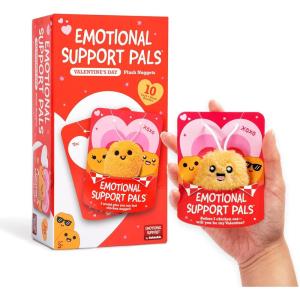 image:imageEmotional Support Dino Nuggies by Relatable Cuddly Stuffed Animals and Dinosaur Toys Great Gift Ideas for Loved Ones of All Ages Includes 5 Dinosaur Plushies with Carrying BasketVday Nuggies