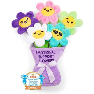 image:imageEmotional Support Dino Nuggies by Relatable Cuddly Stuffed Animals and Dinosaur Toys Great Gift Ideas for Loved Ones of All Ages Includes 5 Dinosaur Plushies with Carrying BasketFlowers