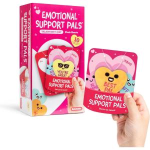 image:imageEmotional Support Pals Birthday Countdown Calendar by Relatable  Cuddly Stuffed Animals Squishy Toys and Plushies Great Birthday Gift for Loved Ones of All Ages  Includes 7 SurprisesVday Hearts