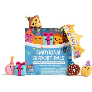 image:imageEmotional Support Pals Birthday Countdown Calendar by Relatable  Cuddly Stuffed Animals Squishy Toys and Plushies Great Birthday Gift for Loved Ones of All Ages  Includes 7 SurprisesBirthday Calendar