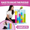 image:imageGiant Color Stack Challenge By Relatable  The Ultimate Jumbo Brain Teaser amp Strategy Game  Includes 50 Puzzles for IndoorOutdoor Play Perfect Yard Game for Ages 6 and UpGiant Color Stack
