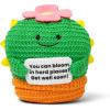 image:imageLil Cheers Get Well Soon Cactus by Relatable  Crochet Plush with Motivational Sign Great Get Well Soon Gifts Feel Better Gift Comfort Gifts amp Desk Buddy  Includes 1 Cactus PlushGet Well Soon