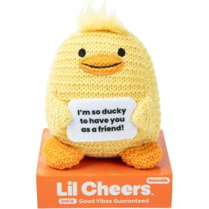 image:imageLil Cheers Get Well Soon Cactus by Relatable  Crochet Plush with Motivational Sign Great Get Well Soon Gifts Feel Better Gift Comfort Gifts amp Desk Buddy  Includes 1 Cactus PlushDuck