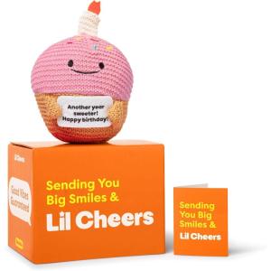 image:imageLil Cheers Get Well Soon Cactus by Relatable  Crochet Plush with Motivational Sign Great Get Well Soon Gifts Feel Better Gift Comfort Gifts amp Desk Buddy  Includes 1 Cactus PlushBirthday