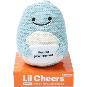 image:imageLil Cheers Get Well Soon Cactus by Relatable  Crochet Plush with Motivational Sign Great Get Well Soon Gifts Feel Better Gift Comfort Gifts amp Desk Buddy  Includes 1 Cactus PlushShark